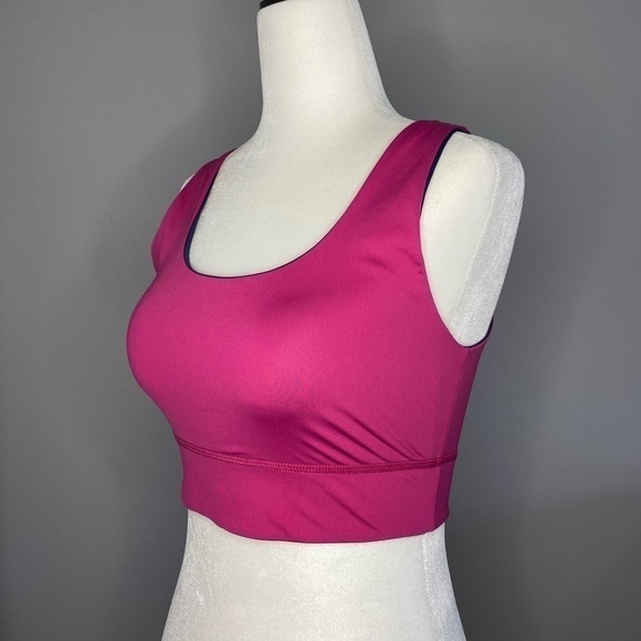 Fabletics Soprts Bra Reversible Pink and Navy Sz S - Picture 6 of 16